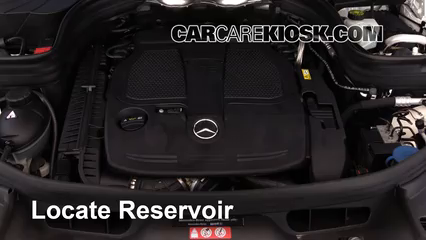 2014 Mercedes-Benz GLK350 4Matic 3.5L V6 Windshield Washer Fluid Add Fluid